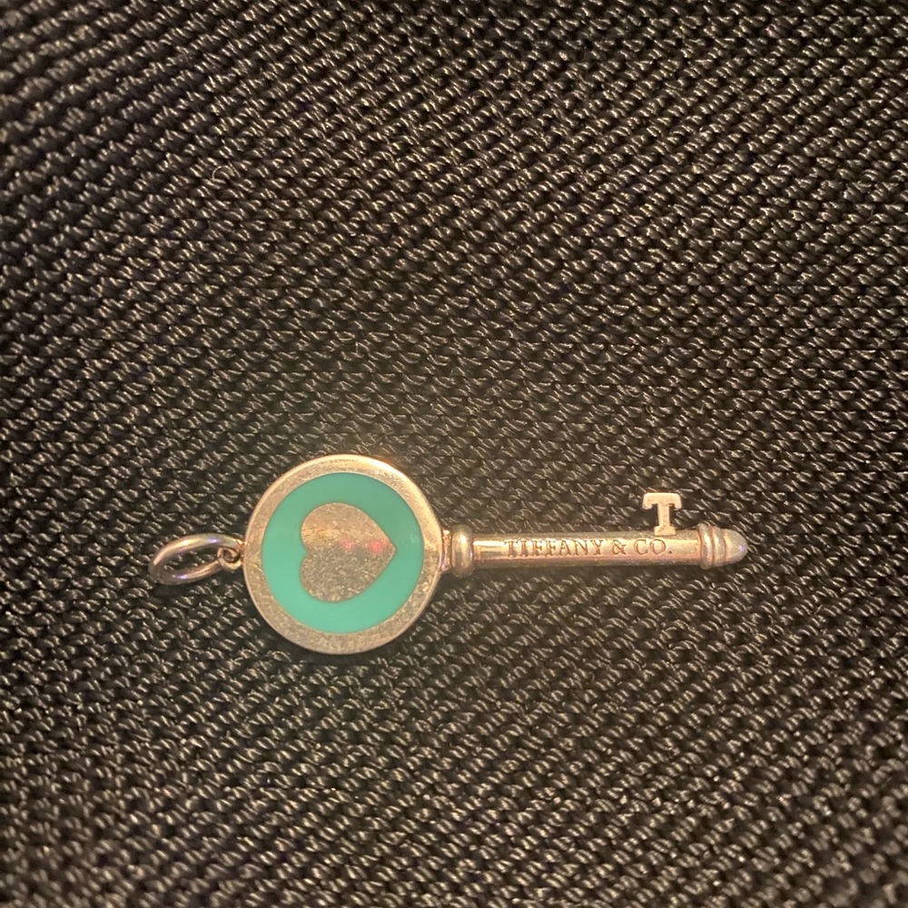 Tiffany Blue Key Pendant